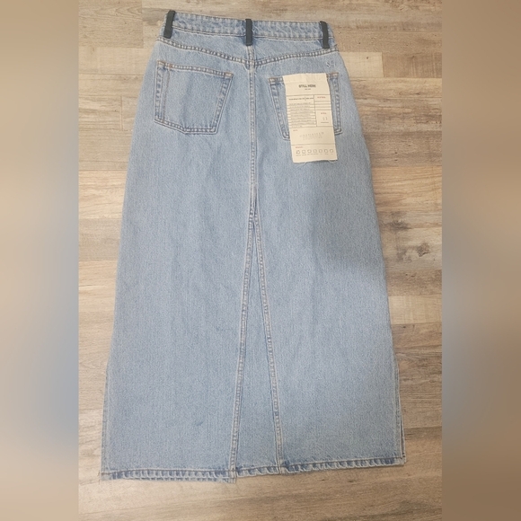 Still Here New York Pine Panama Skirt SZ 27 - Picture 8 of 8